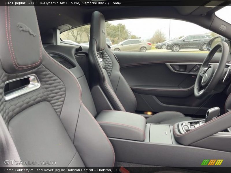 Santorini Black / Ebony 2021 Jaguar F-TYPE R-Dynamic AWD Coupe