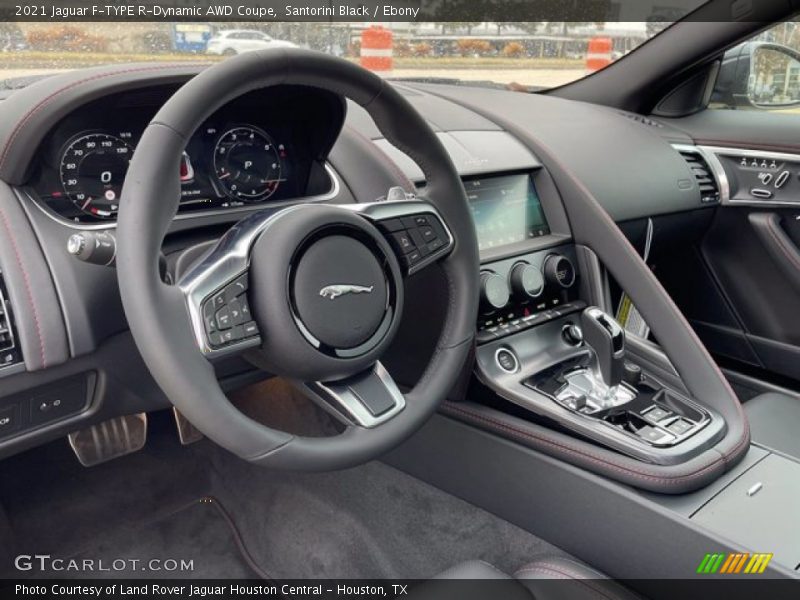 Dashboard of 2021 F-TYPE R-Dynamic AWD Coupe