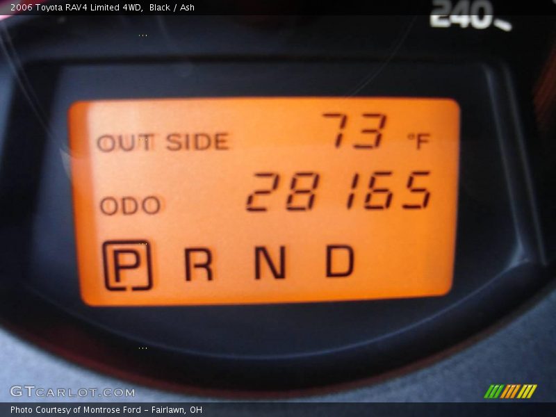 Black / Ash 2006 Toyota RAV4 Limited 4WD