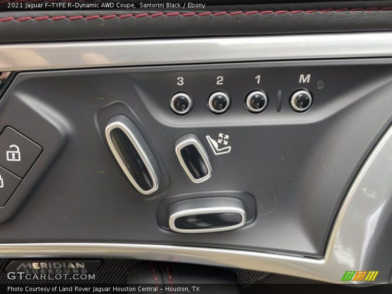 Controls of 2021 F-TYPE R-Dynamic AWD Coupe