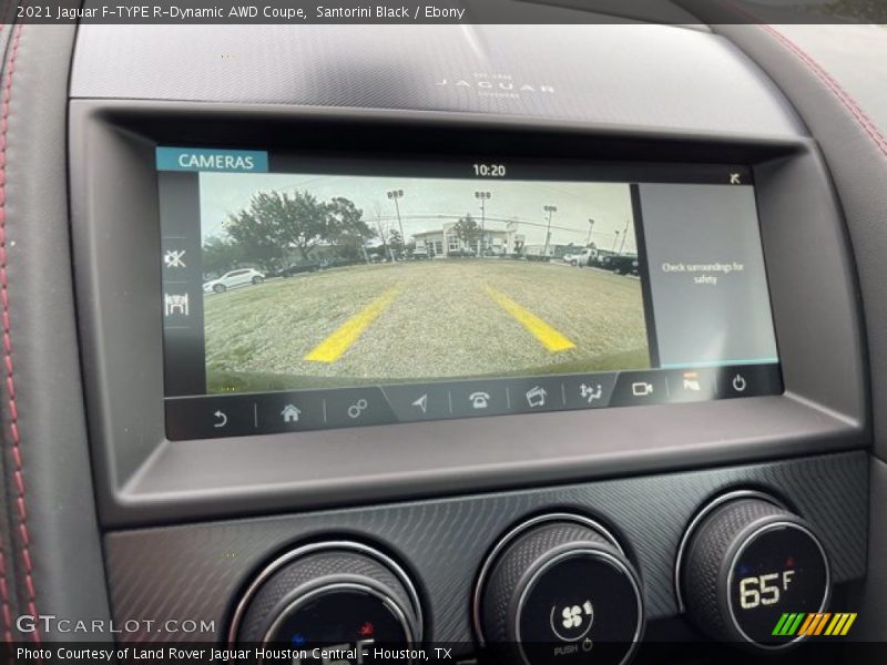 Santorini Black / Ebony 2021 Jaguar F-TYPE R-Dynamic AWD Coupe