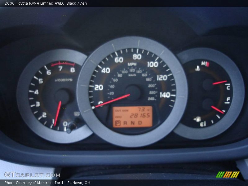 Black / Ash 2006 Toyota RAV4 Limited 4WD