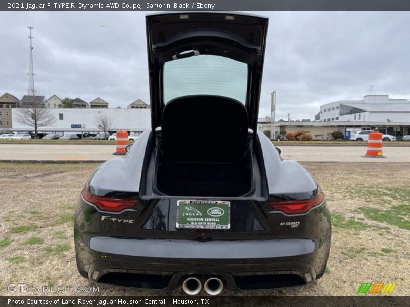  2021 F-TYPE R-Dynamic AWD Coupe Trunk