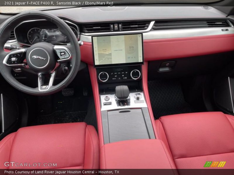 Dashboard of 2021 F-PACE P400 R
