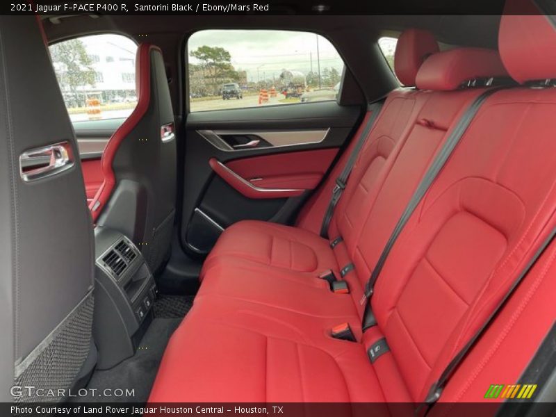 Rear Seat of 2021 F-PACE P400 R