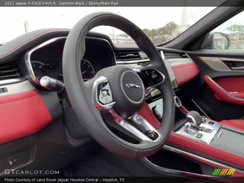  2021 F-PACE P400 R Steering Wheel