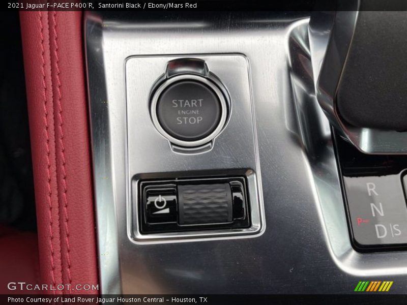 Santorini Black / Ebony/Mars Red 2021 Jaguar F-PACE P400 R