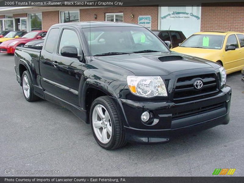 Black Sand Pearl / Graphite Gray 2006 Toyota Tacoma X-Runner