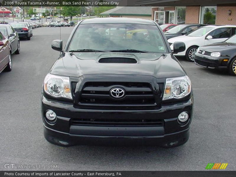 Black Sand Pearl / Graphite Gray 2006 Toyota Tacoma X-Runner
