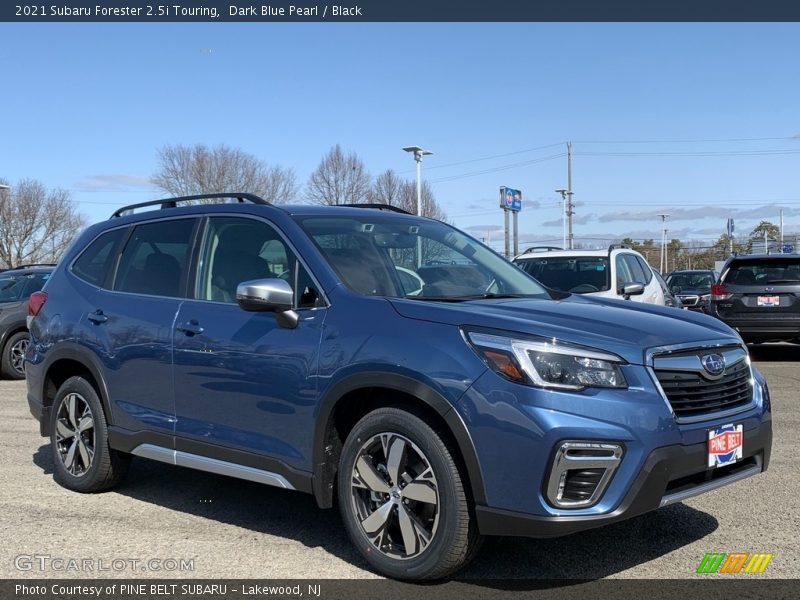 Dark Blue Pearl / Black 2021 Subaru Forester 2.5i Touring
