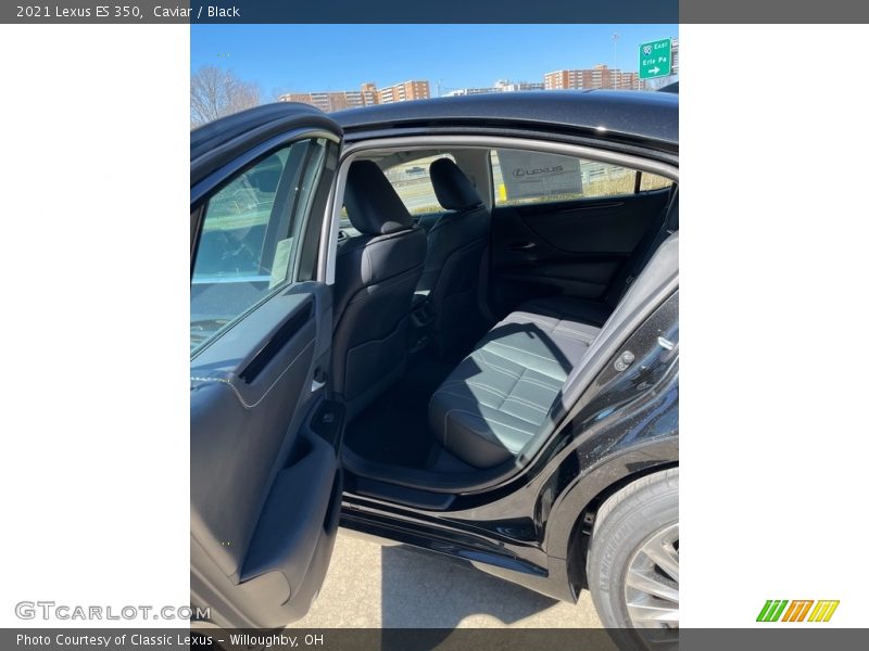 Caviar / Black 2021 Lexus ES 350