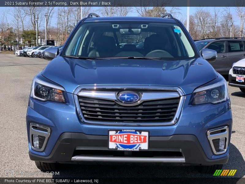 Dark Blue Pearl / Black 2021 Subaru Forester 2.5i Touring