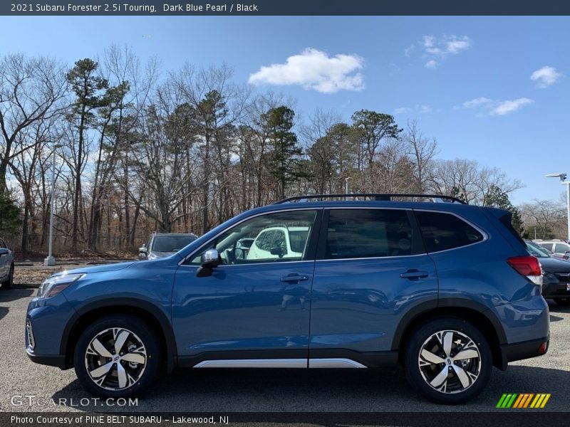 Dark Blue Pearl / Black 2021 Subaru Forester 2.5i Touring