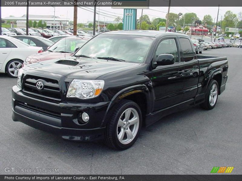 Black Sand Pearl / Graphite Gray 2006 Toyota Tacoma X-Runner