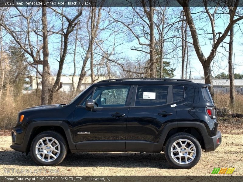 Black / Black 2021 Jeep Renegade Limited 4x4