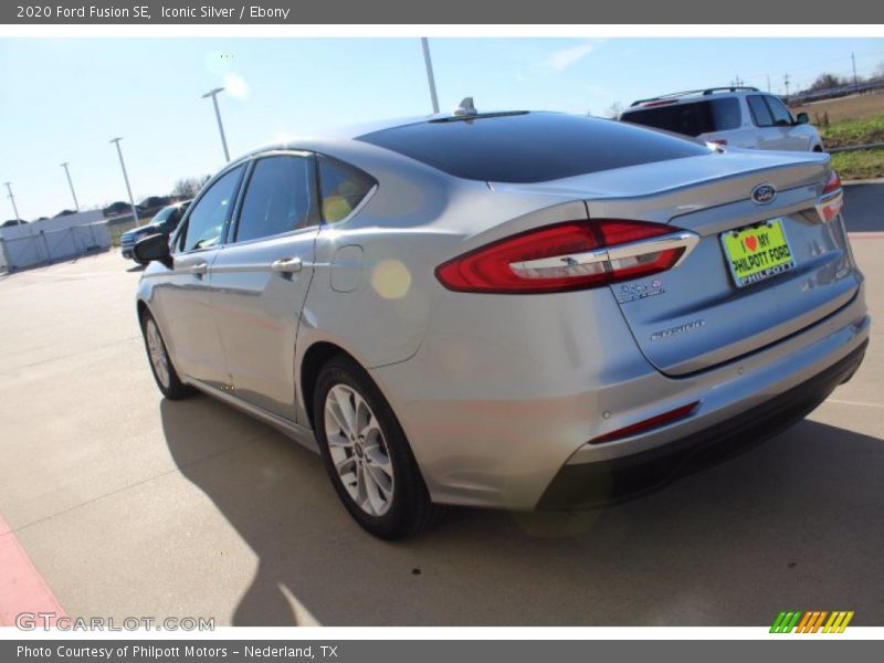Iconic Silver / Ebony 2020 Ford Fusion SE