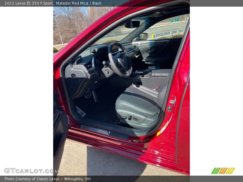 Matador Red Mica / Black 2021 Lexus ES 350 F Sport