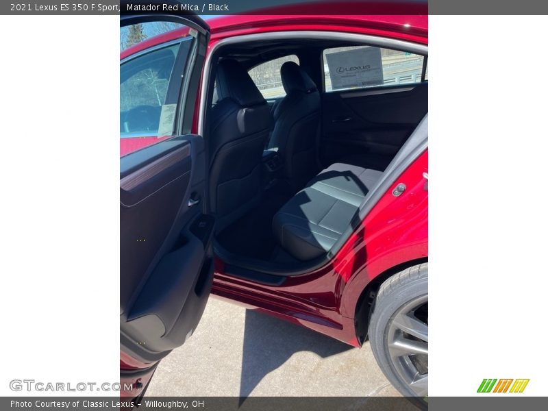 Matador Red Mica / Black 2021 Lexus ES 350 F Sport