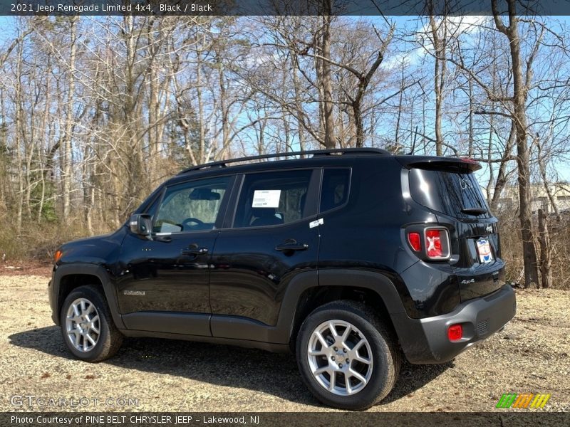 Black / Black 2021 Jeep Renegade Limited 4x4