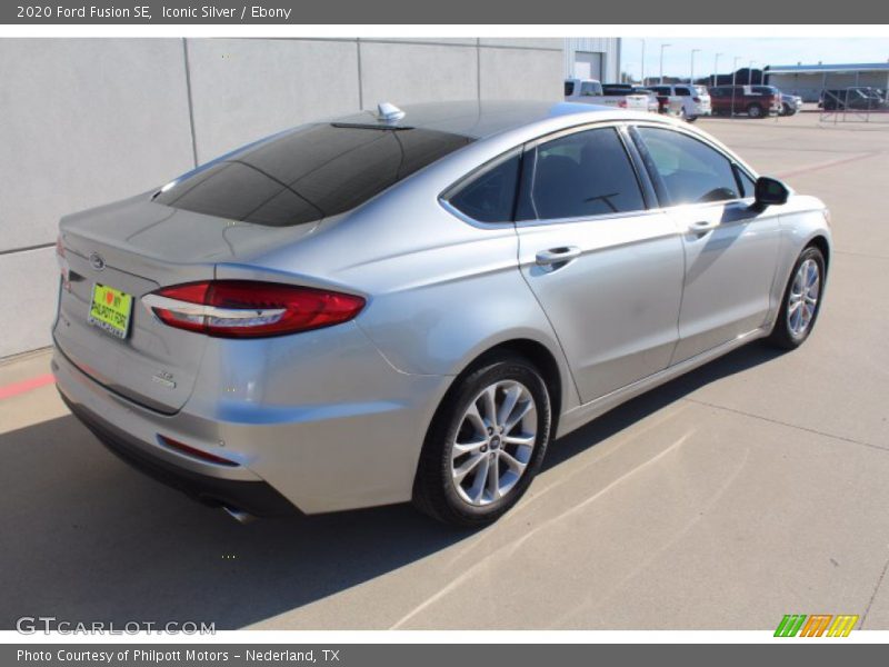 Iconic Silver / Ebony 2020 Ford Fusion SE
