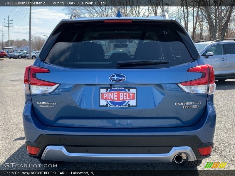 Dark Blue Pearl / Black 2021 Subaru Forester 2.5i Touring