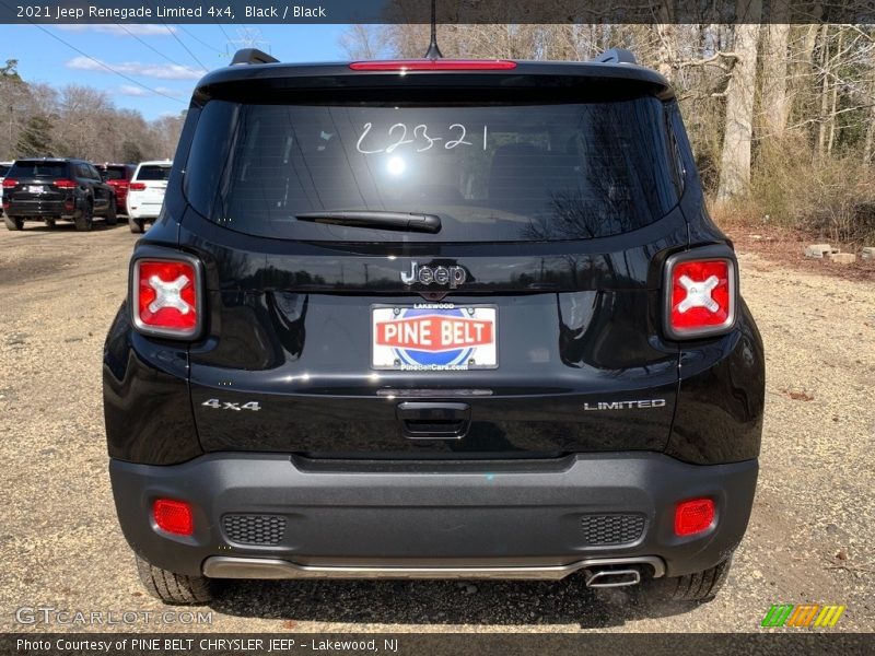 Black / Black 2021 Jeep Renegade Limited 4x4