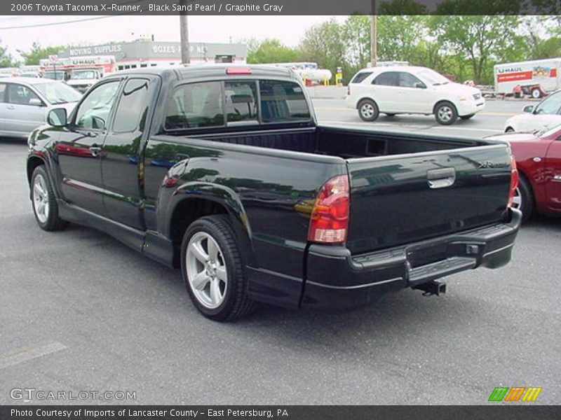 Black Sand Pearl / Graphite Gray 2006 Toyota Tacoma X-Runner