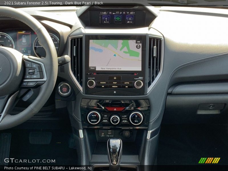 Dark Blue Pearl / Black 2021 Subaru Forester 2.5i Touring