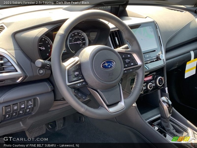 Dark Blue Pearl / Black 2021 Subaru Forester 2.5i Touring