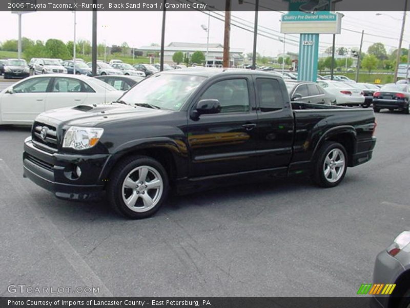 Black Sand Pearl / Graphite Gray 2006 Toyota Tacoma X-Runner