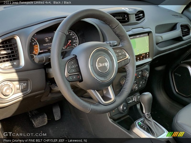 Black / Black 2021 Jeep Renegade Limited 4x4