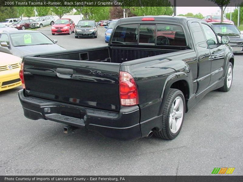 Black Sand Pearl / Graphite Gray 2006 Toyota Tacoma X-Runner