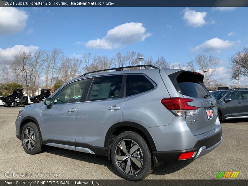 Ice Silver Metallic / Gray 2021 Subaru Forester 2.5i Touring