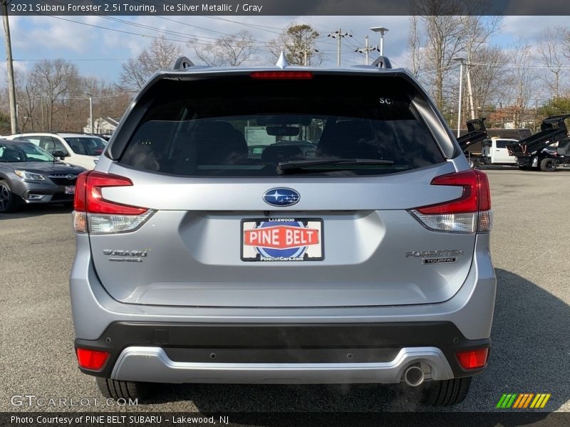 Ice Silver Metallic / Gray 2021 Subaru Forester 2.5i Touring