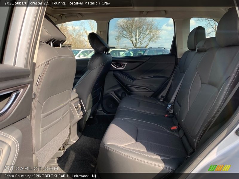Ice Silver Metallic / Gray 2021 Subaru Forester 2.5i Touring