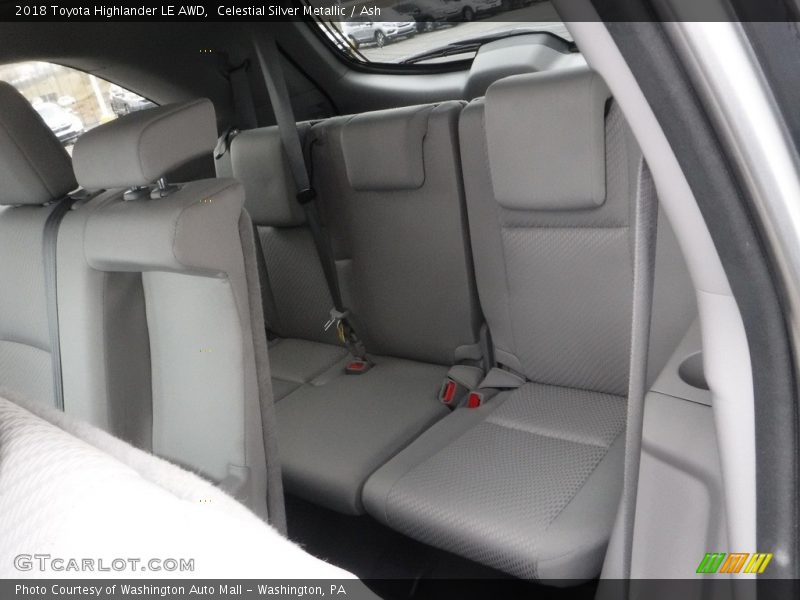 Celestial Silver Metallic / Ash 2018 Toyota Highlander LE AWD