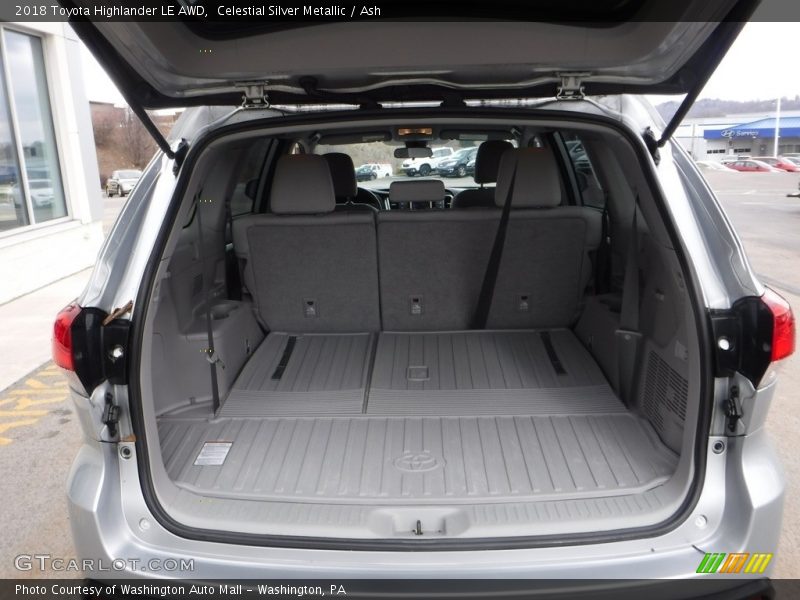Celestial Silver Metallic / Ash 2018 Toyota Highlander LE AWD