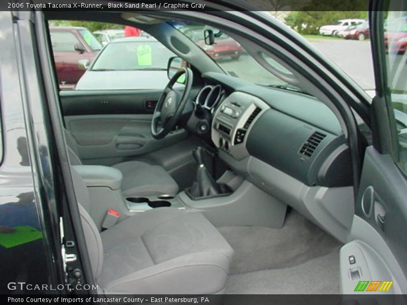Black Sand Pearl / Graphite Gray 2006 Toyota Tacoma X-Runner