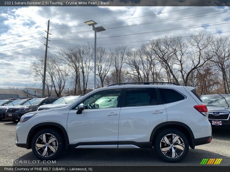 Crystal White Pearl / Black 2021 Subaru Forester 2.5i Touring