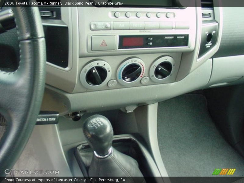 Black Sand Pearl / Graphite Gray 2006 Toyota Tacoma X-Runner