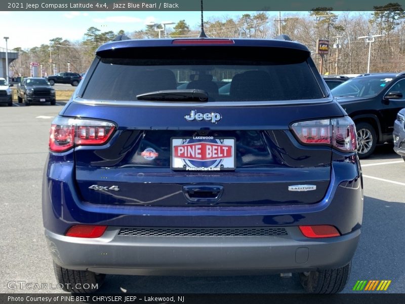 Jazz Blue Pearl / Black 2021 Jeep Compass Latitude 4x4