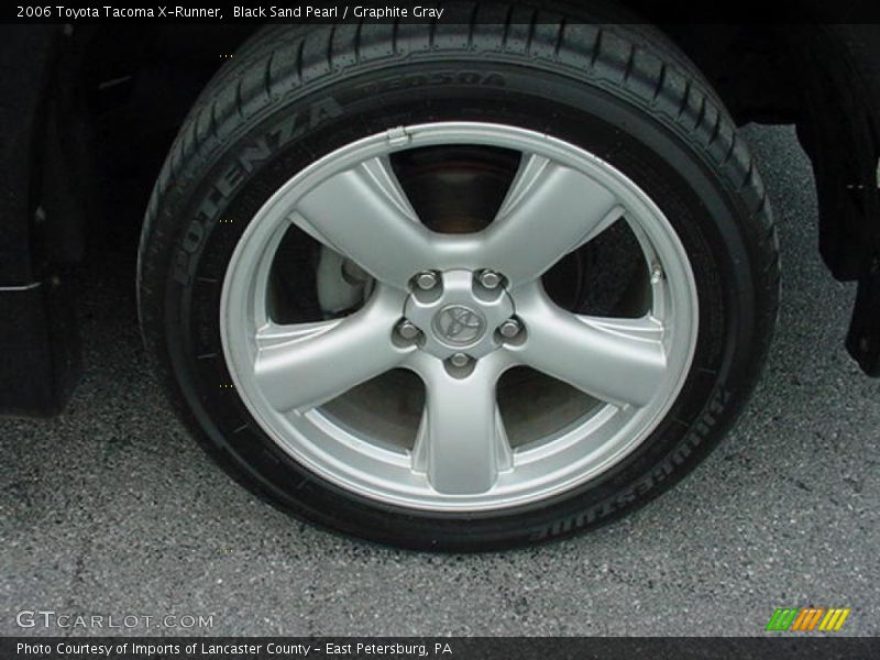 Black Sand Pearl / Graphite Gray 2006 Toyota Tacoma X-Runner