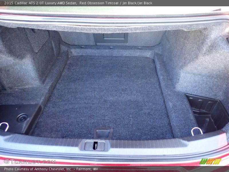 Red Obsession Tintcoat / Jet Black/Jet Black 2015 Cadillac ATS 2.0T Luxury AWD Sedan