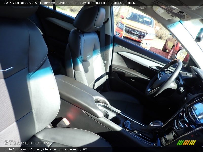 Red Obsession Tintcoat / Jet Black/Jet Black 2015 Cadillac ATS 2.0T Luxury AWD Sedan
