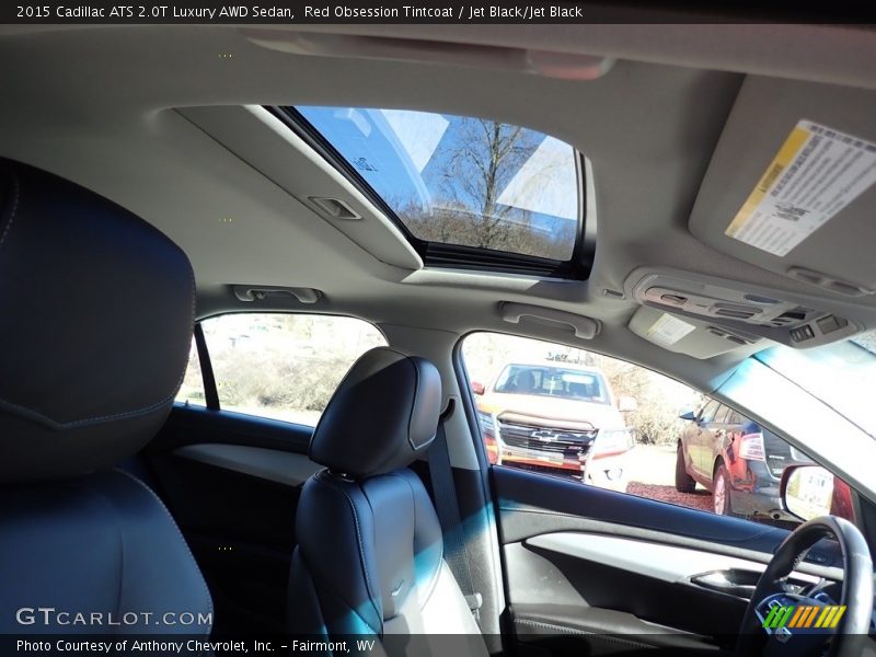 Red Obsession Tintcoat / Jet Black/Jet Black 2015 Cadillac ATS 2.0T Luxury AWD Sedan