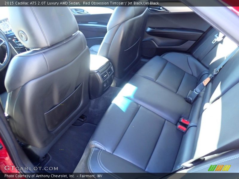 Red Obsession Tintcoat / Jet Black/Jet Black 2015 Cadillac ATS 2.0T Luxury AWD Sedan