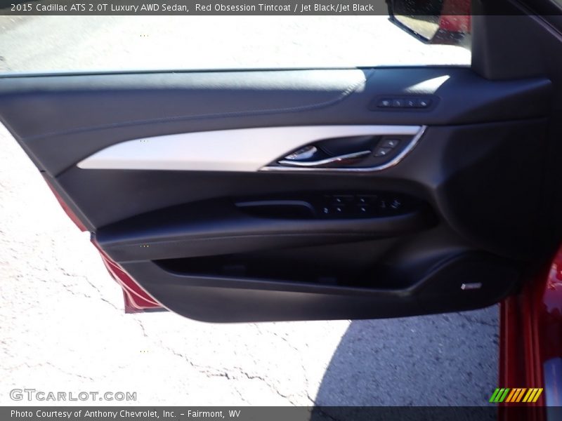 Red Obsession Tintcoat / Jet Black/Jet Black 2015 Cadillac ATS 2.0T Luxury AWD Sedan