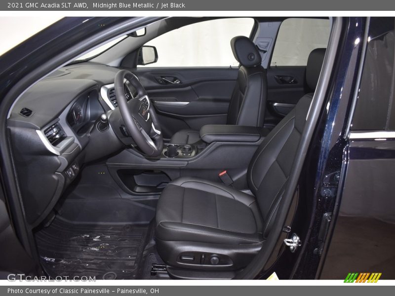 Midnight Blue Metallic / Jet Black 2021 GMC Acadia SLT AWD
