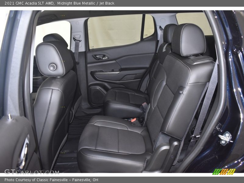 Midnight Blue Metallic / Jet Black 2021 GMC Acadia SLT AWD