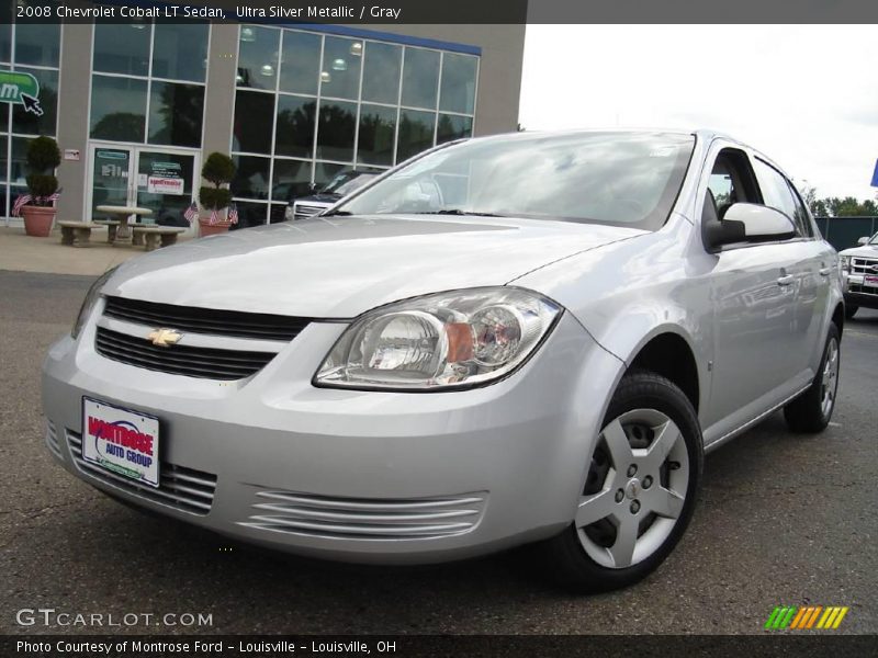 Ultra Silver Metallic / Gray 2008 Chevrolet Cobalt LT Sedan